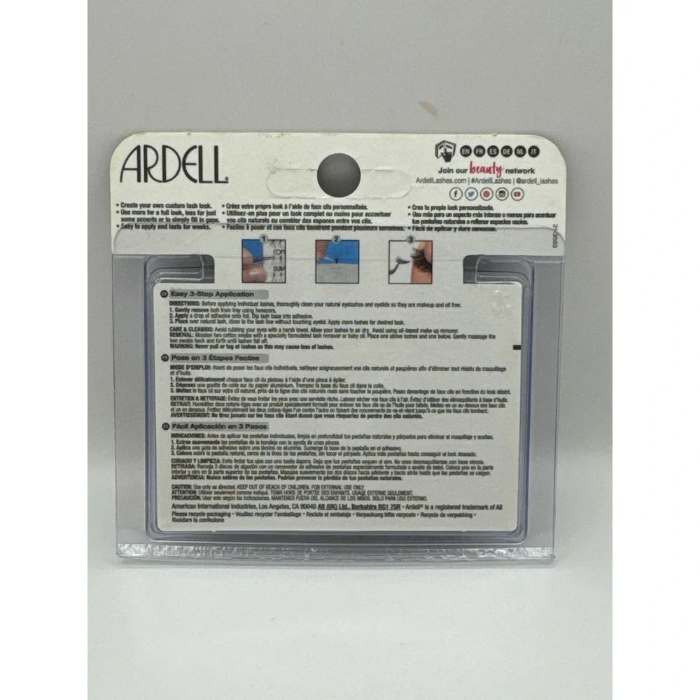 Ardell Duralash Double Up‎ Knot-Free Individual Lashes Combo Pack Short Med 56ct